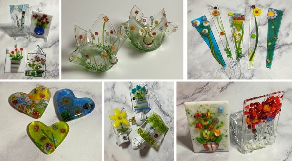 Did you know when you take a Fused Glass Class with me...