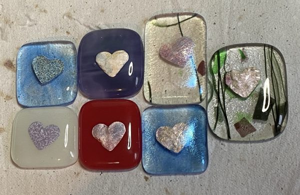 Inclusions in Fused Glass