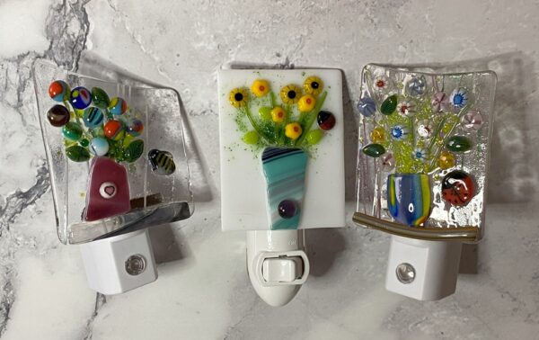Fused Glass Night Lights