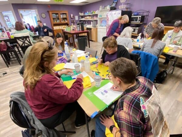 Fused Glass Dichroic Jewelry Class at Festivitea