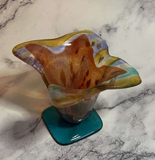 New Fused Glass Vases