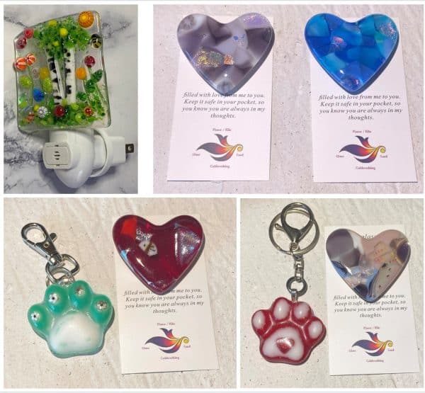 A Day of Art and Friendship: Private Fused Glass Class