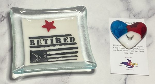 From One Veteran to Another: Heartfelt Glass Creations