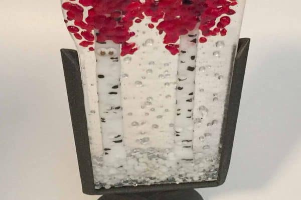 Valentines Day is coming - fused glass is a perfect gift
