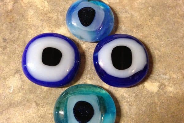 Fused Glass - August Eye Awareness 