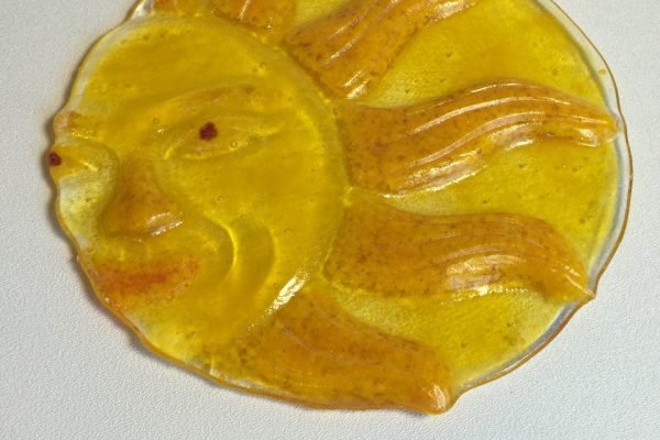 July's Fused Glass Mold - Sun