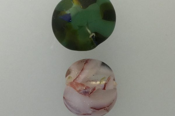 July's Mold - fused glass beads