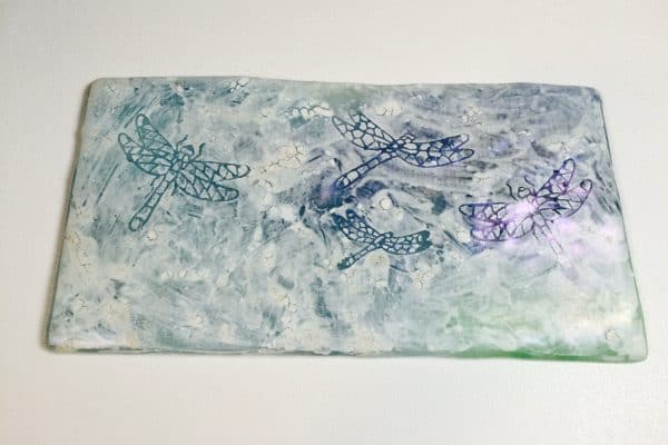 Fused Glass Mud experiment