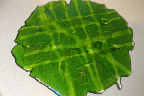Never throw away art glass - it can be refused