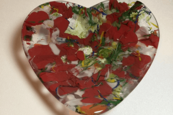 February Fused Glass Mold of the Month