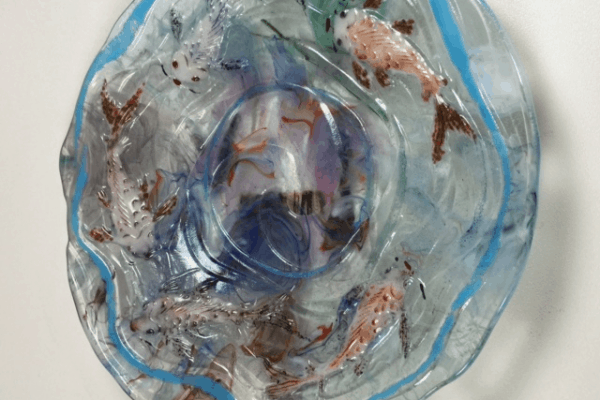 Sept Fused Glass Mold of the Month