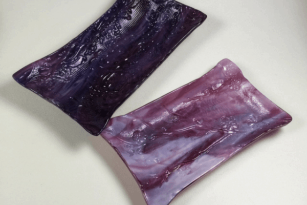 Purple - Fused glass