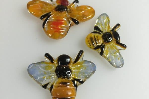 Fused Glass Bees