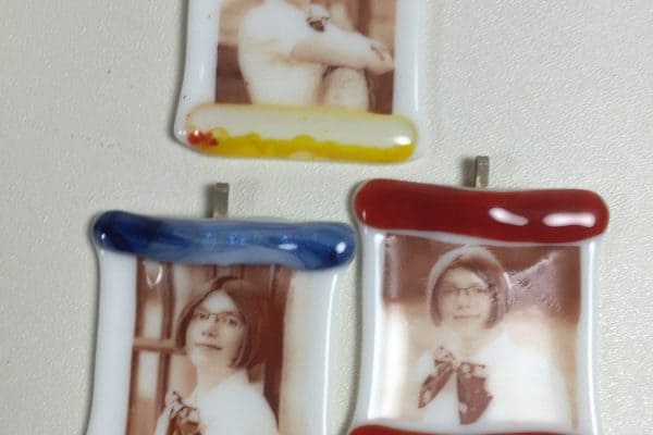 Custom Fused Glass Ornaments