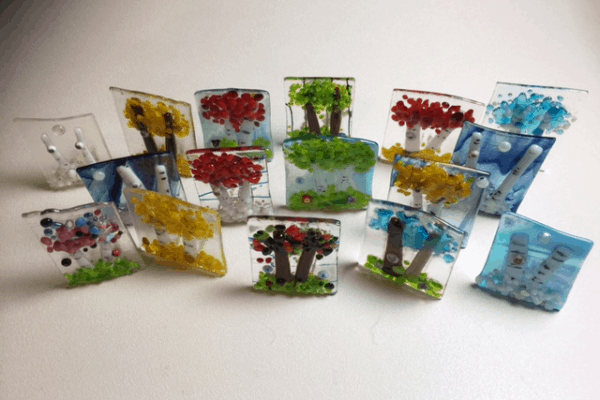 Getting Ready for My Fused Glass Shows