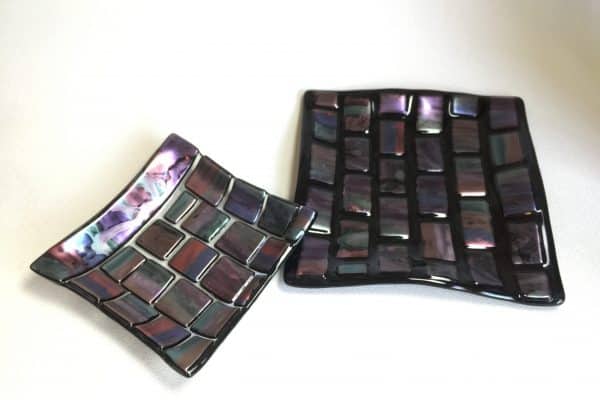 Fused Glass Glo Plate - Tanya / AAE Glass