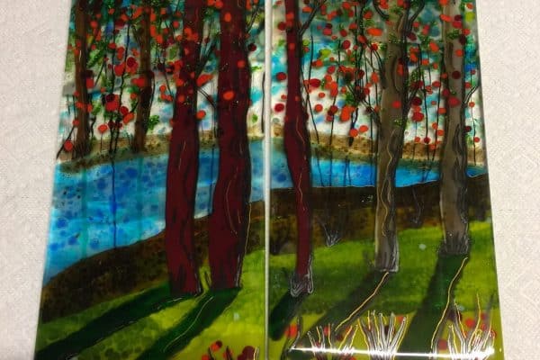 Fused glass Class - Alice