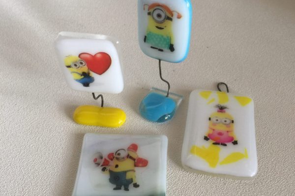 Custom fused glass - for my good friend