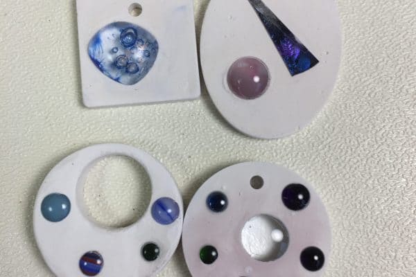Fused Glass and Concrete