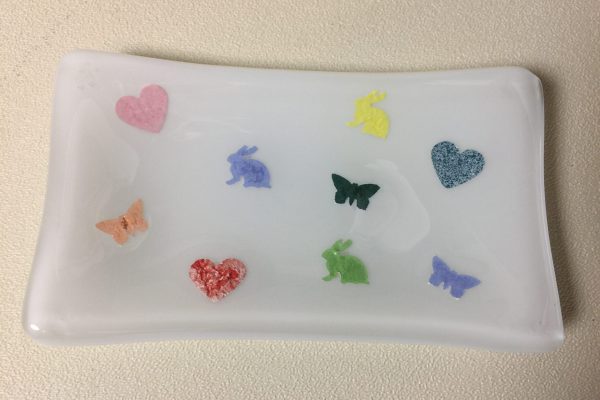 A myriad of fused glass techniques