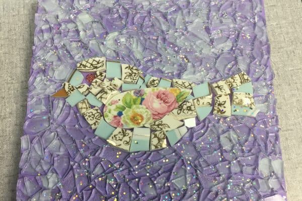 Mosaic with a friend