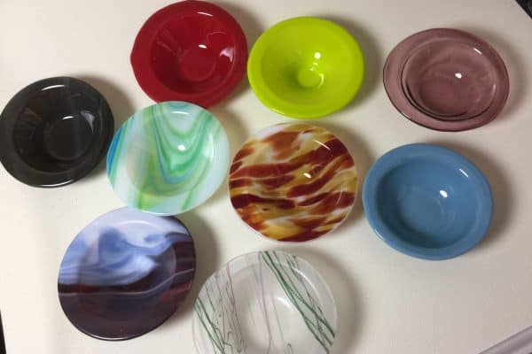 Custom Fused Glass Spoon Rests