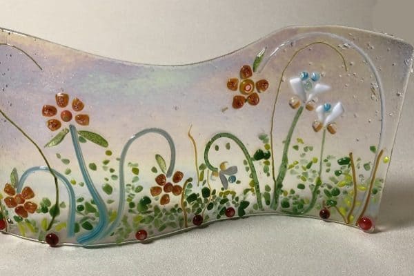 Fused Glass with my friend
