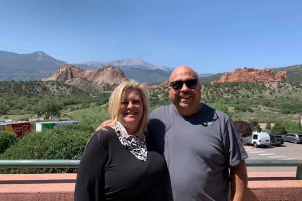 Garden of the Gods with my Cousin