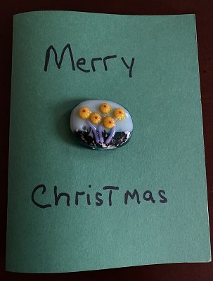 Fused Glass Christmas Cards
