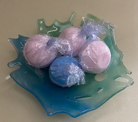 Bath Bombs with my Baby