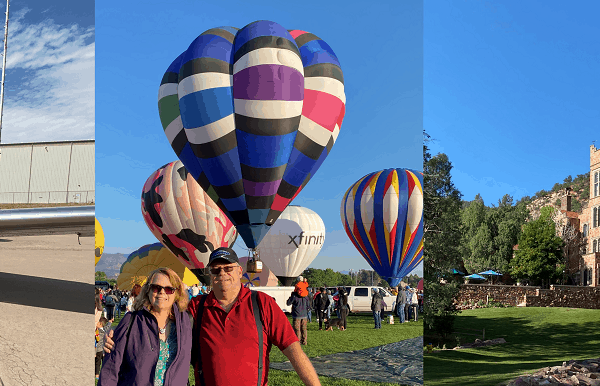 Airplanes, Balloons, and a Castle