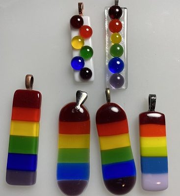 Fused Glass Rainbows