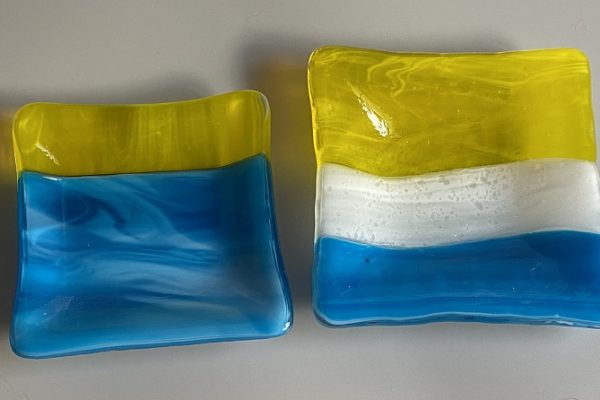 Fused Glass Trinket Dishes