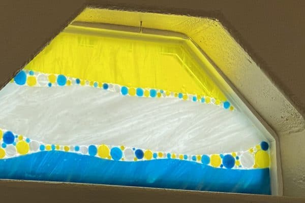 Fused Glass Window Covers