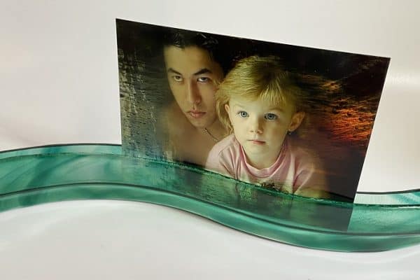 Fused Glass Photo Stands