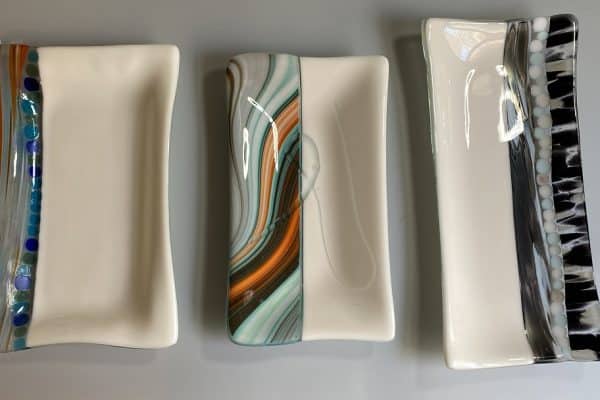 New Fused Glass Dishes
