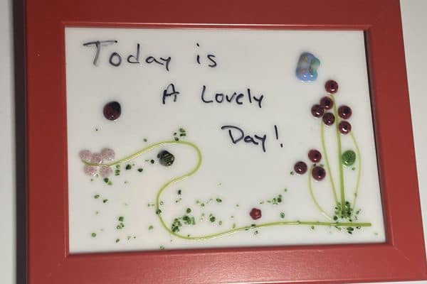Fused Glass Signs