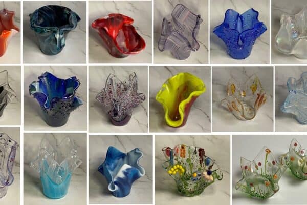 Fused Glass Votives