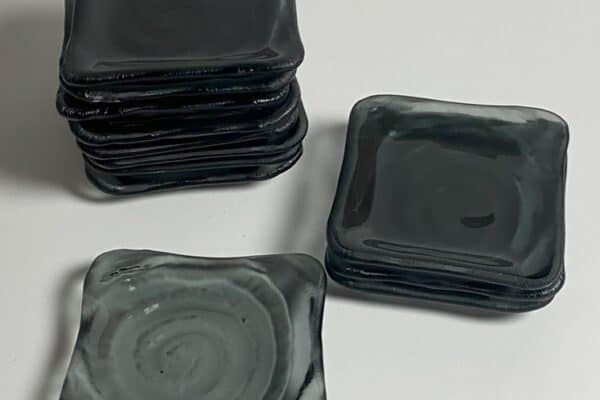Custom Production Fused Glass Amenity Dish