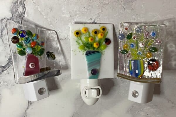 Fused Glass Night Lights