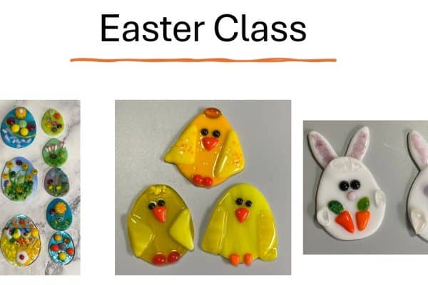 Fused Glass Easter Egg Class