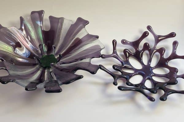 Fused Glass Coral and Flower Class