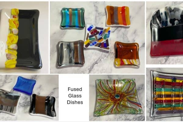 Beautiful Fused Glass Dishes