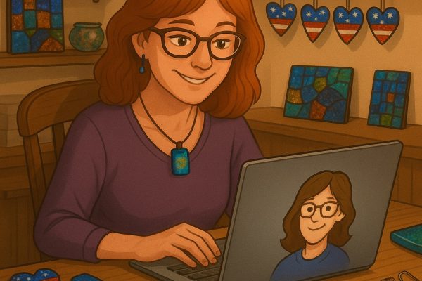 Blending Glass and AI: How My Creative Journey Found a Digital Sidekick