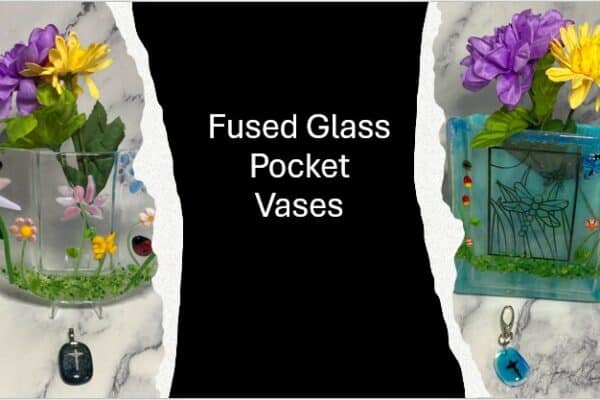 Exploring Screen-Printing & Pocket Vases in Fused Glass