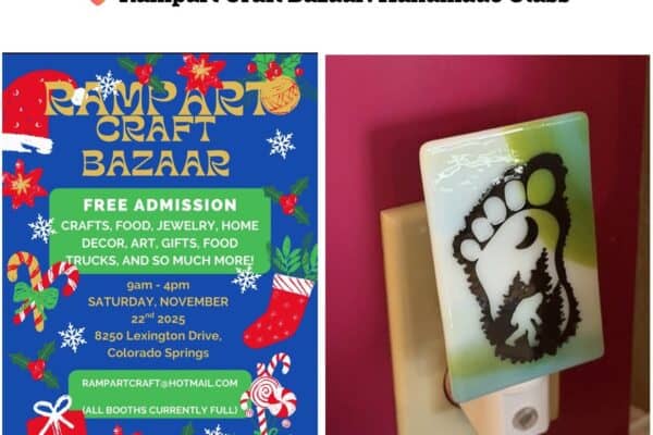 🎄 See You at the Rampart Craft Bazaar — Free Gift for Newsletter Subscribers & Students!