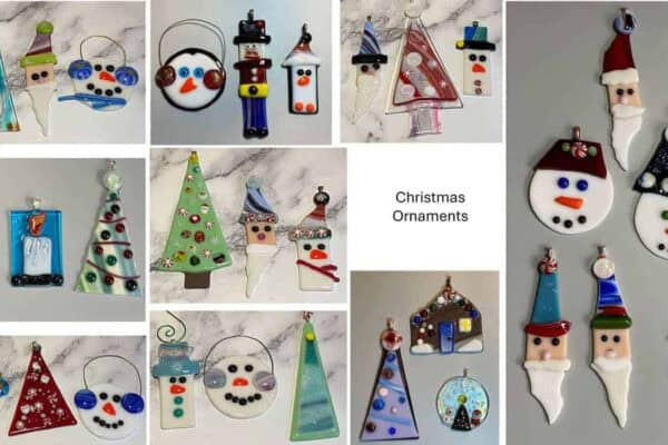 December Fused Glass Fun: Holiday Projects & Private Class Options