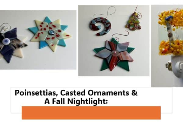 Four Artists, Four Unique Projects: A Fabulous Fused Glass Class in My Studio