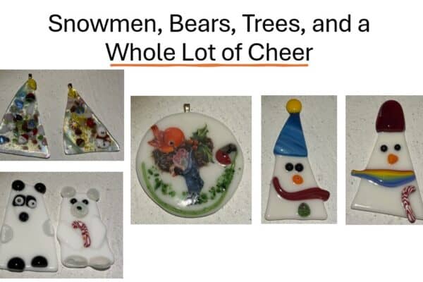 Handmade Christmas Magic in Glass