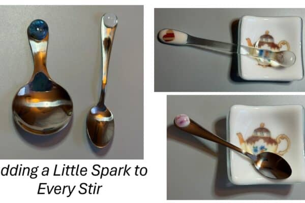 Sipping in Style: Fused Glass Stirrers & Scoops